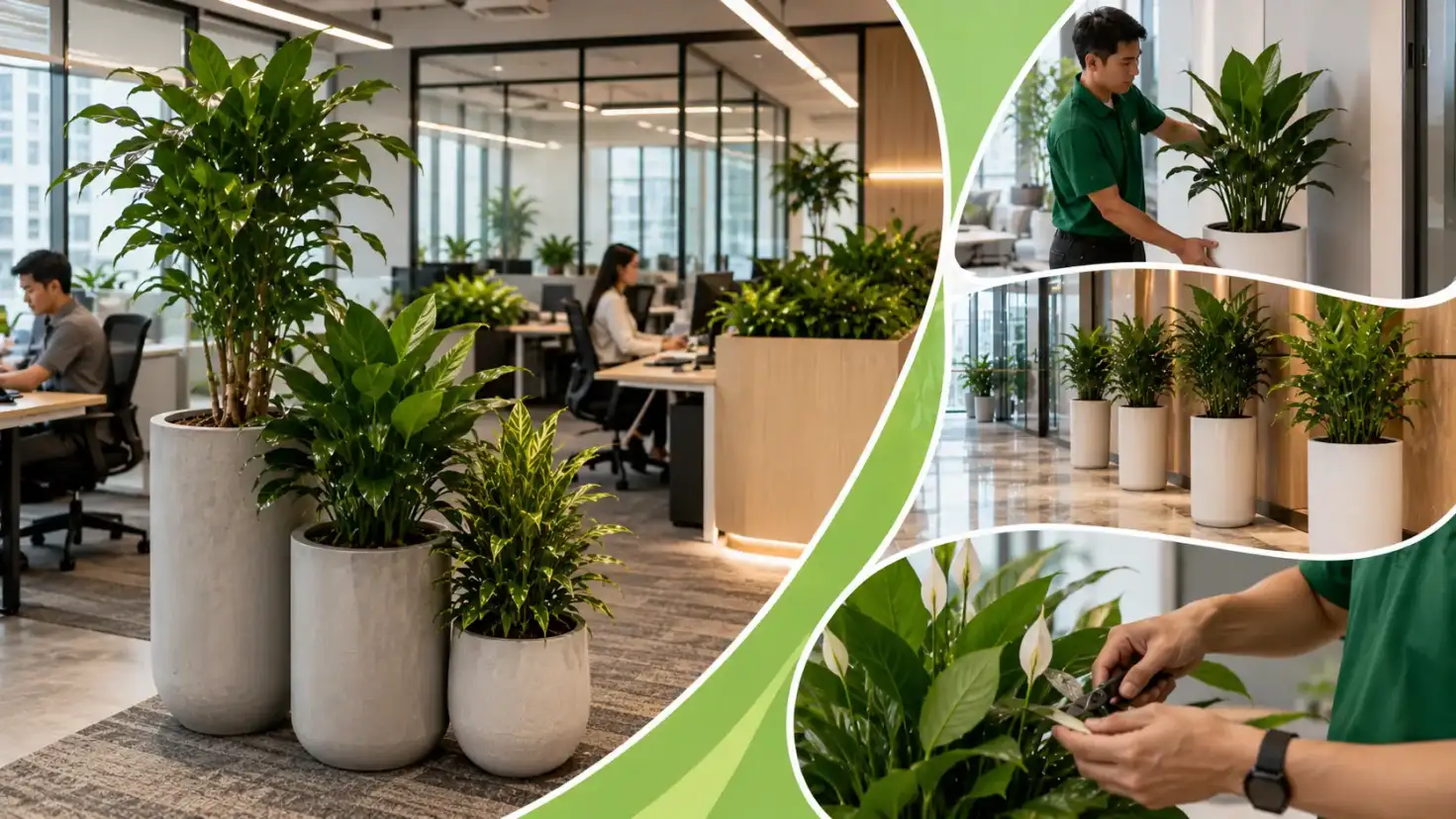 Dịch Vụ Cho Thuê Cây Cảnh Tại TP.HCM – Trọn Gói, Có Chăm Sóc Định Kỳ