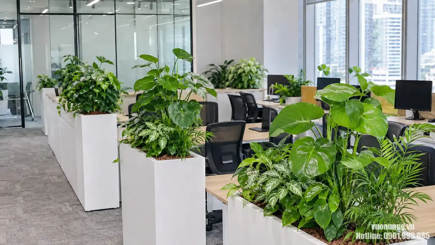 Dịch vụ cho thuê cây văn phòng quận 3